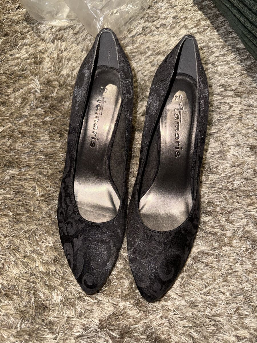 Tamaris Scarpe da donna: Tamaris high heels | Grösse 39, schwarz – Nuovo (secondo la descrizione) da Küsnacht ZH venduto da Wozdav 1