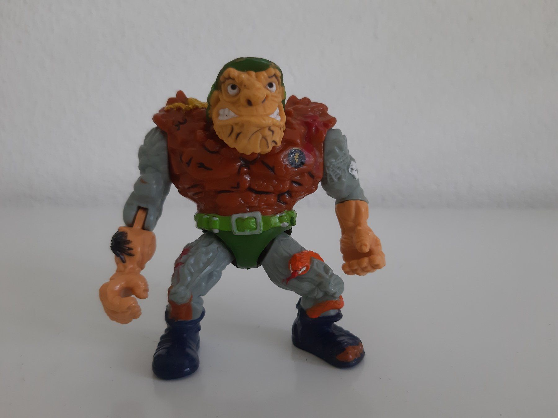 Statuette: TMNT Ninja Turtles General Traag Figure 1989 – Usato da Buchs SG venduto da Bray_Law