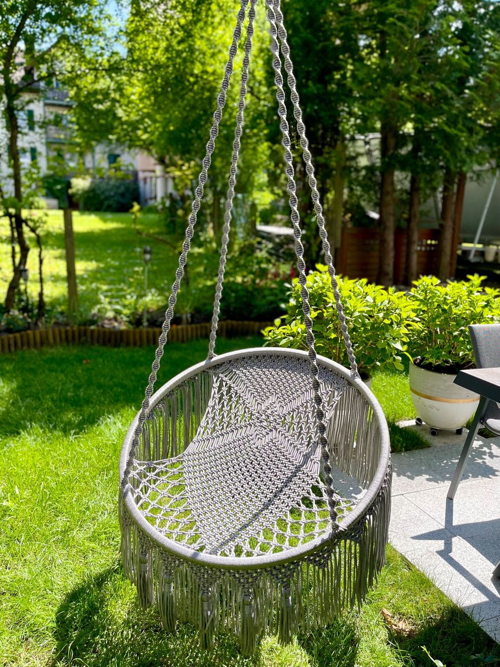 Poltrone pensili da giardino: Hängesessel für Ihre Wohnung, Terrasse, Balkon oder Garten – Nuovo e nell'imballaggio originale da Adliswil venduto da Ajoure_Atelier 4