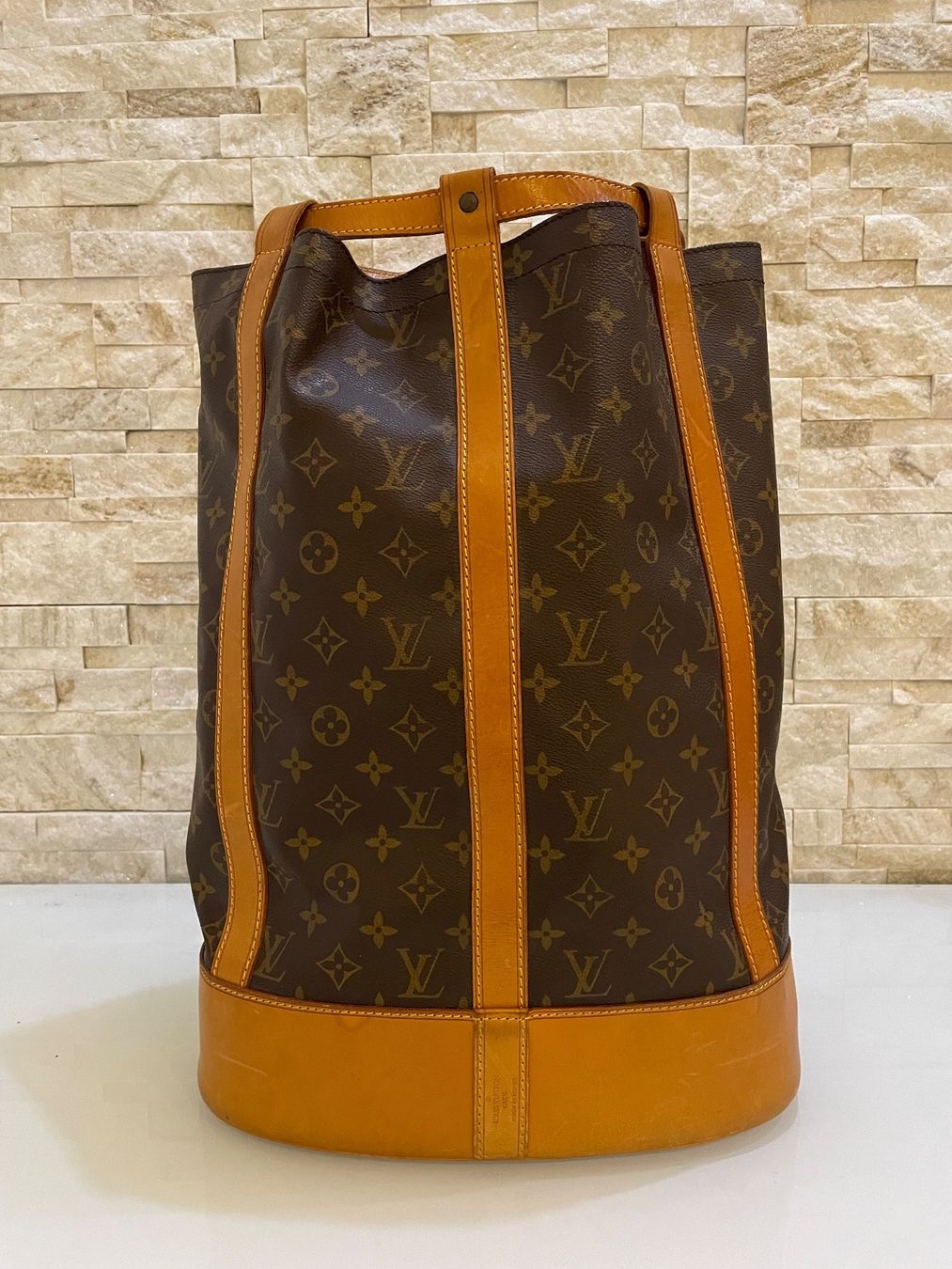 Louis Vuitton Borse da donna: Louis Vuitton Randonnée Canvas - Nr. 55 – Usato da Hittnau venduto da LuxAndMore