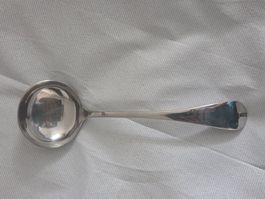 Kuhn Rikon Saucenlöffel / Rahmlöffel (17 cm) – Silber-Design