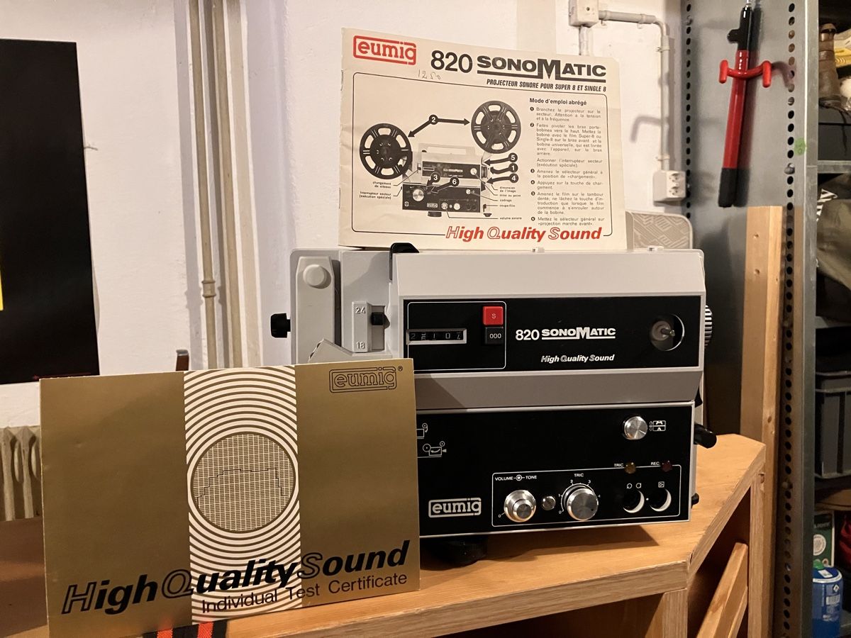 Eumig Vidéoprojecteurs: Super 8 - Eumig 820 Sonomatic – D'occasion à Pully par yan_w5mm 1