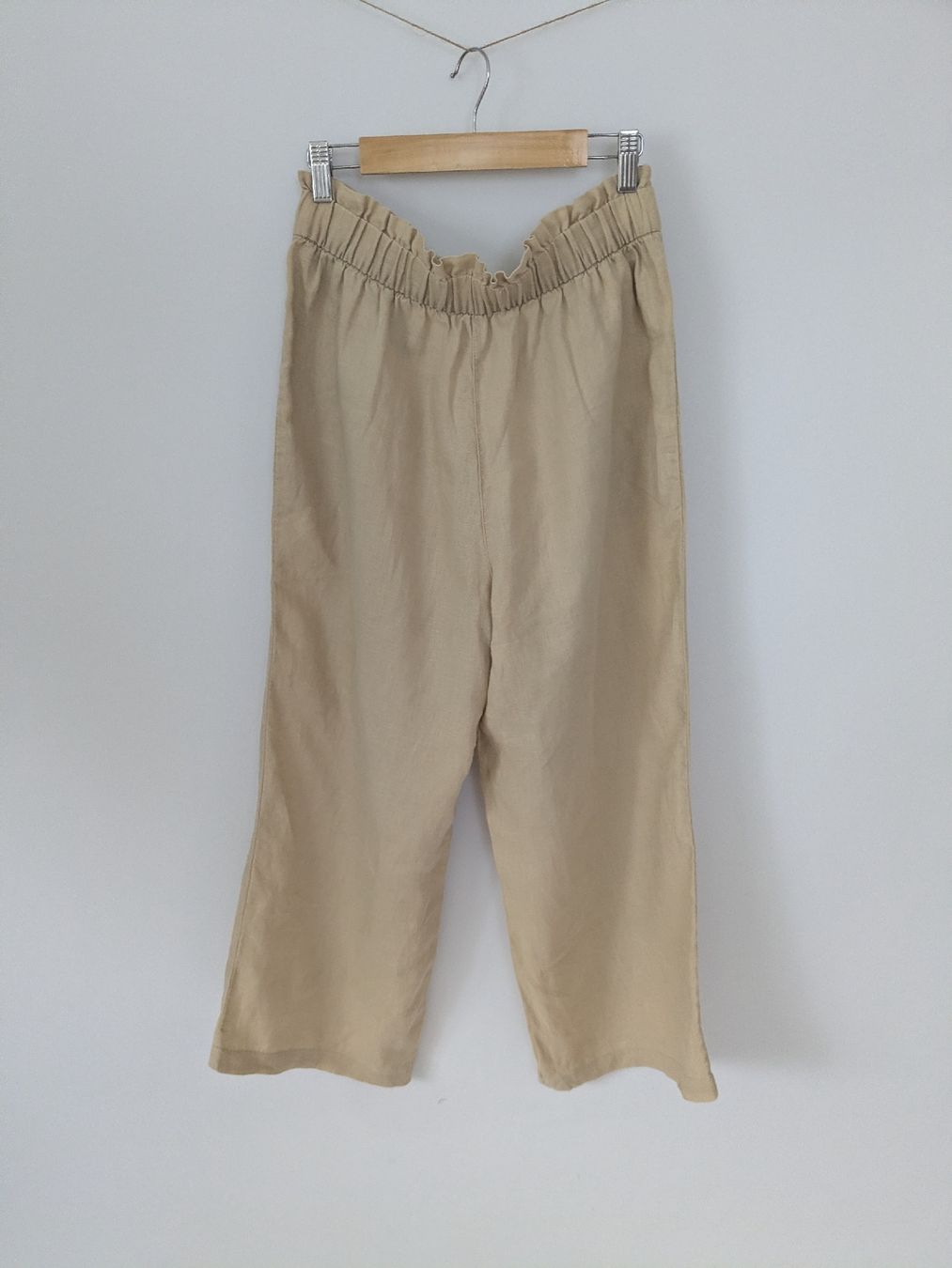 Esprit Pantaloni: Esprit Hose beige Grösse 38 Leinen Damen – Usato da Rorschach venduto da olg_5qq2 2