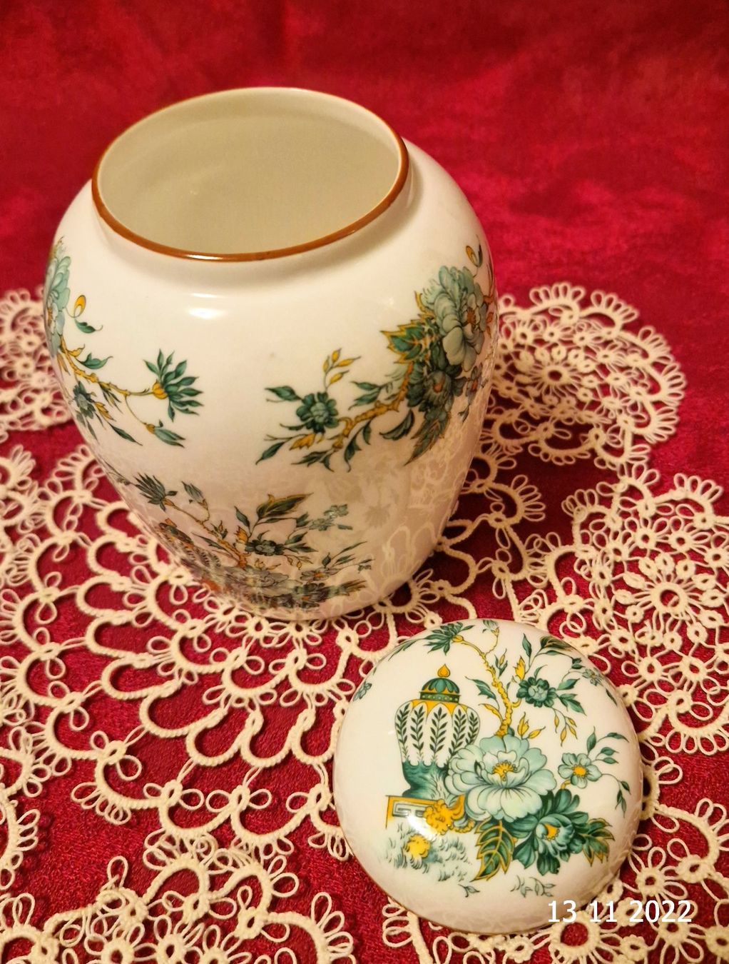 Zuccheriere: Teedose Staffordshire Kow Loon – Usato da Basel venduto da The_Onliners 1