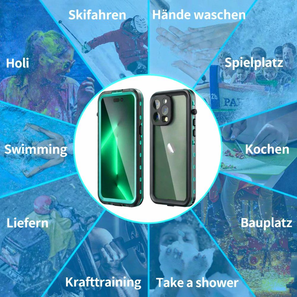 Apple Cover & Protezioni schermo: iPhone 13 Pro Max Wasserfest Cover Panzerglas 360 – Nuovo e nell'imballaggio originale da Chiasso venduto da online.shop 9
