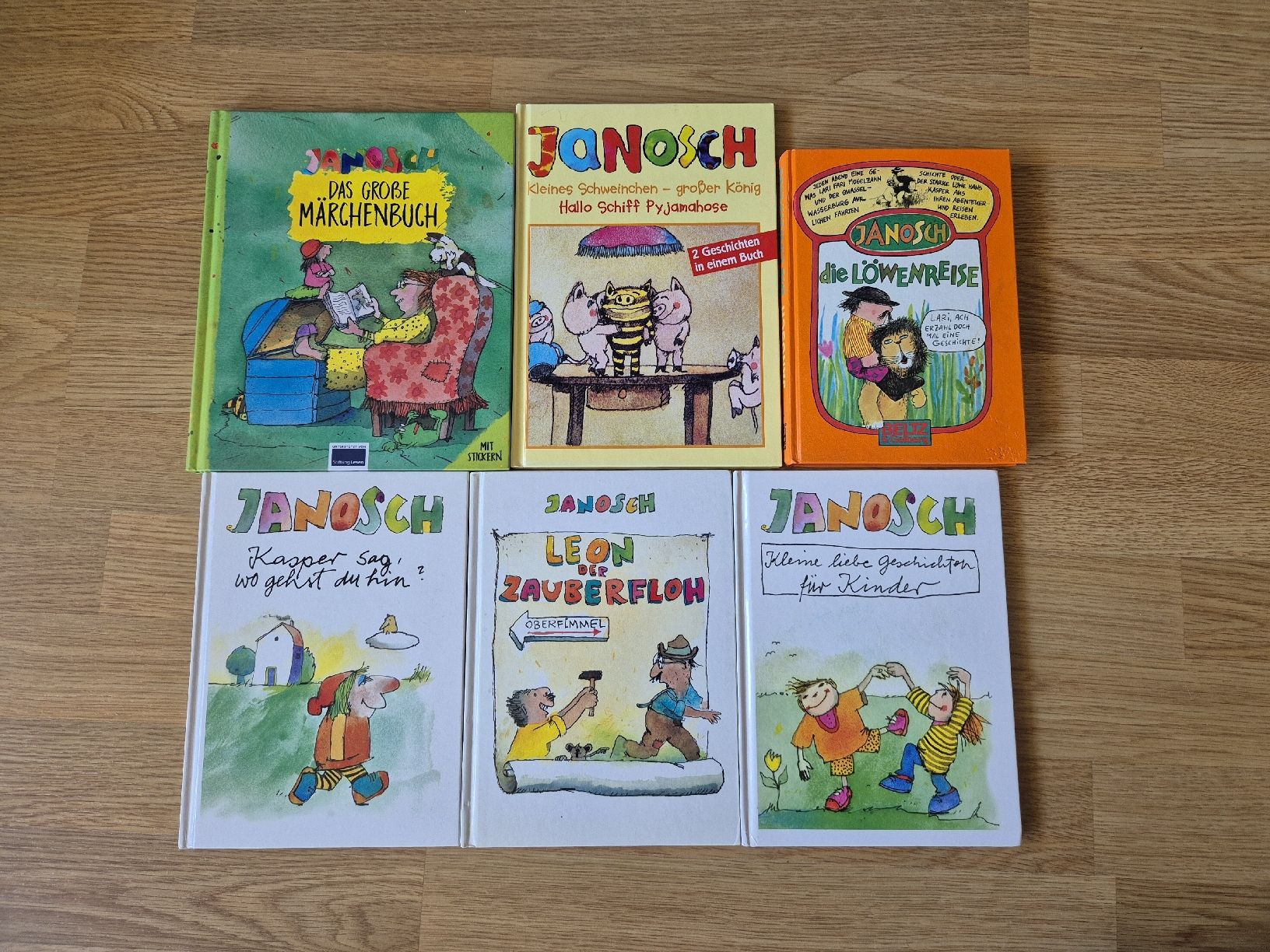 Bücher: 6 Janosch Bücher – Gebraucht aus Basel von svonscha