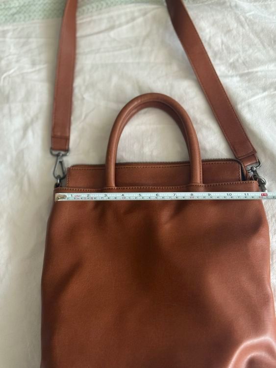 Borse da donna: Matt & Nat Handtasche, Laptoptasche braun – Usato da Prangins venduto da Cdfb 3