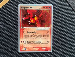 Pokemon Magmar EX holo Rubin Saphir