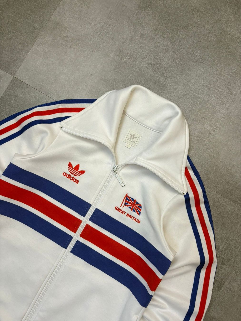 Adidas Jacken: RARE Adidas Firebird Great Britain Trainingsjacke – Gebraucht aus Werdenberg von hase.vintage 1