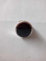 Schwarze Muschel Silber Ring