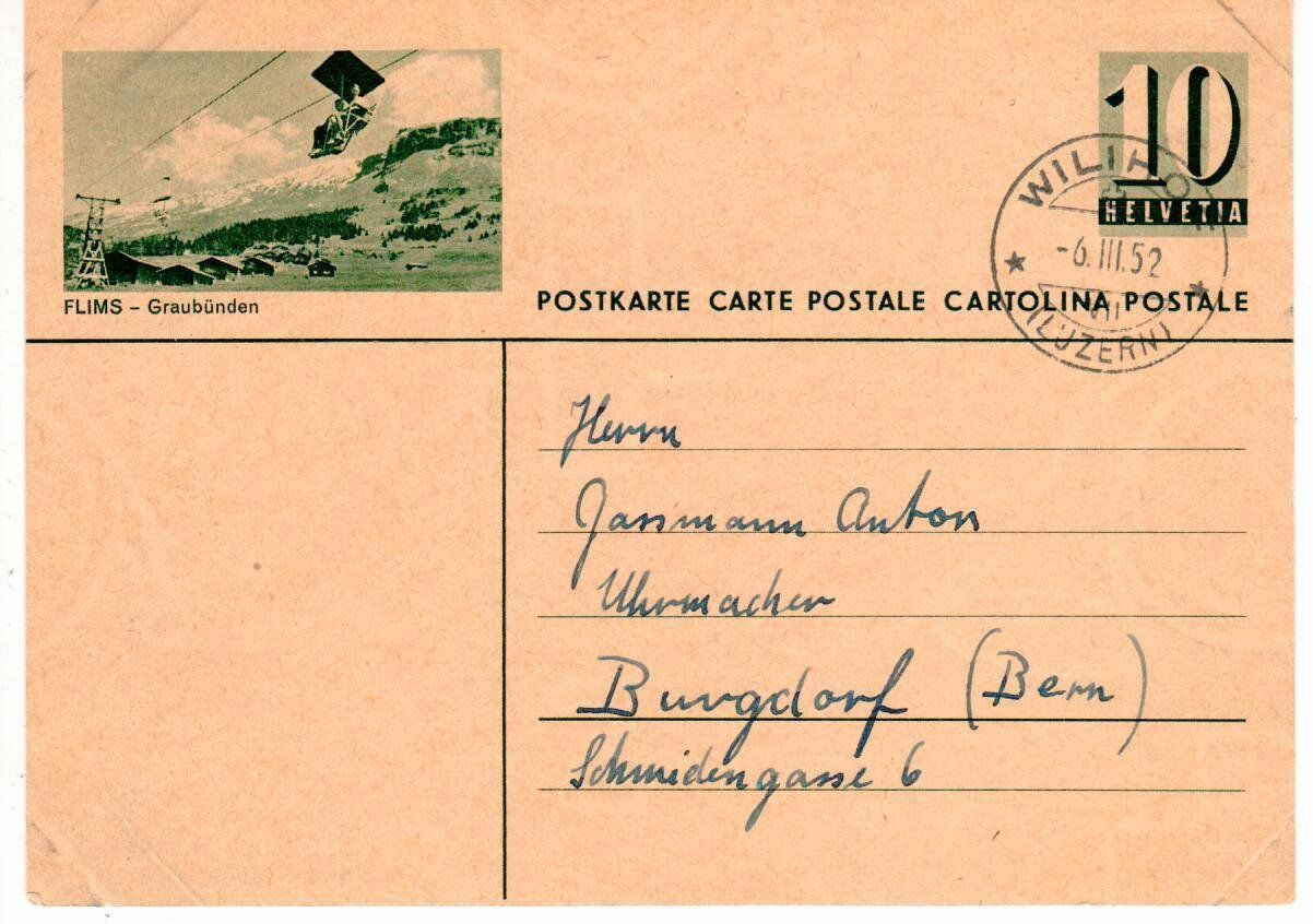 Tous les timbres: 10 Bildpostkarten – D'occasion à Wolhusen par Curver9 7