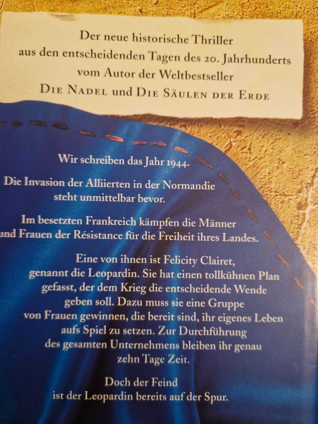 Bücher: Ken Follett - Die Leopardin – Neu (gemäss Beschreibung) aus Villars-sur-Glâne von Agnie80 2