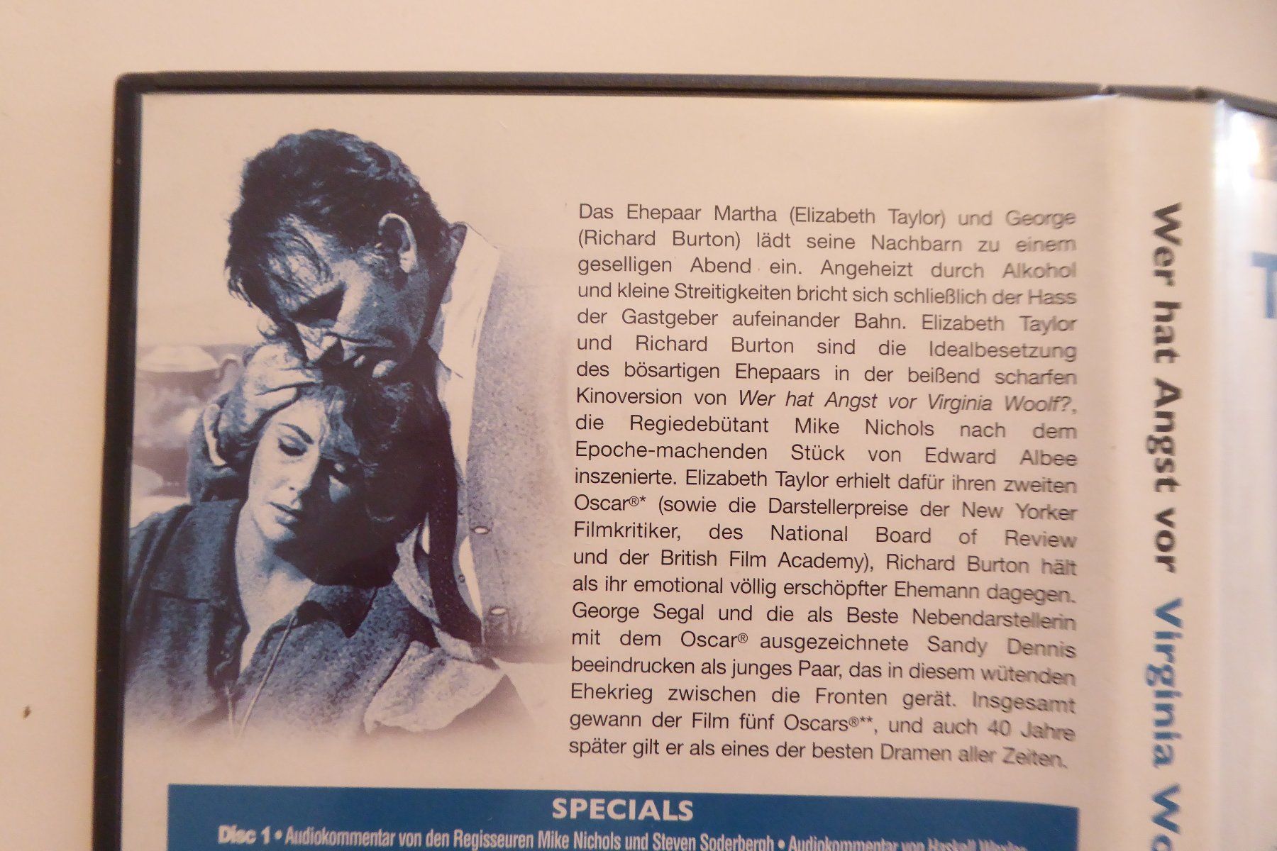 Tutti i DVDs: 2xDVD Wer hat Angst vor Virginia Wolf – Usato da Allschwil venduto da Summelsarium 1