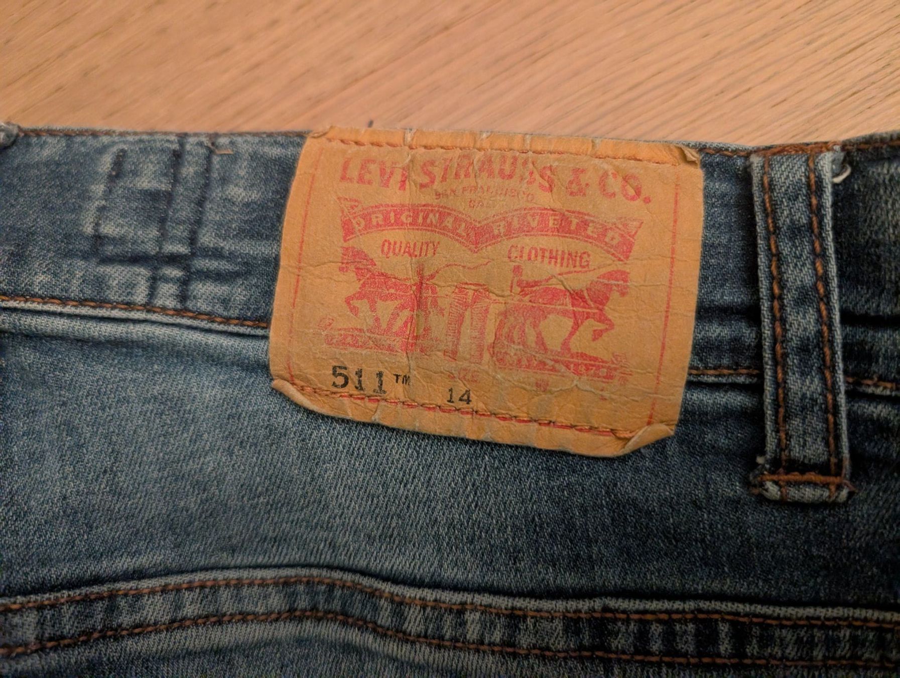 Levi's Hosen: Levi's 511 Slim, Grösse 14, Blau – Gebraucht aus Winterthur von nie_wy5y 3