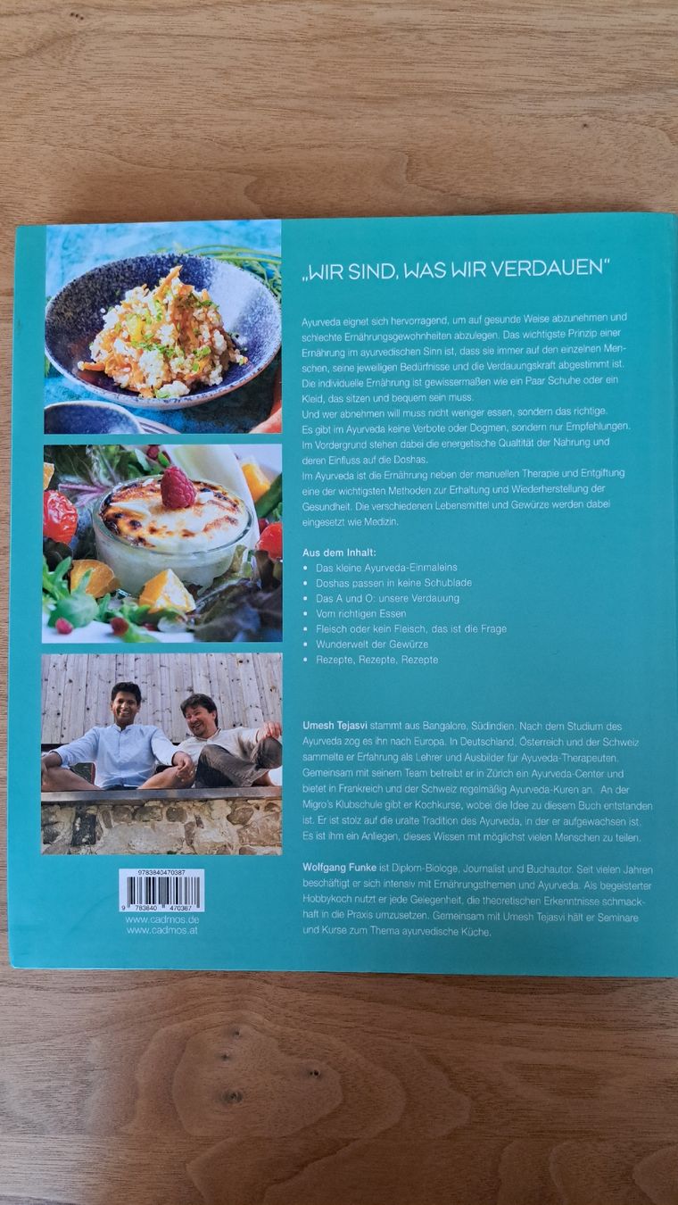 Libri: Kochbuch von Umesh Tejasvi neu – Usato da Zofingen venduto da Gabe0815 1