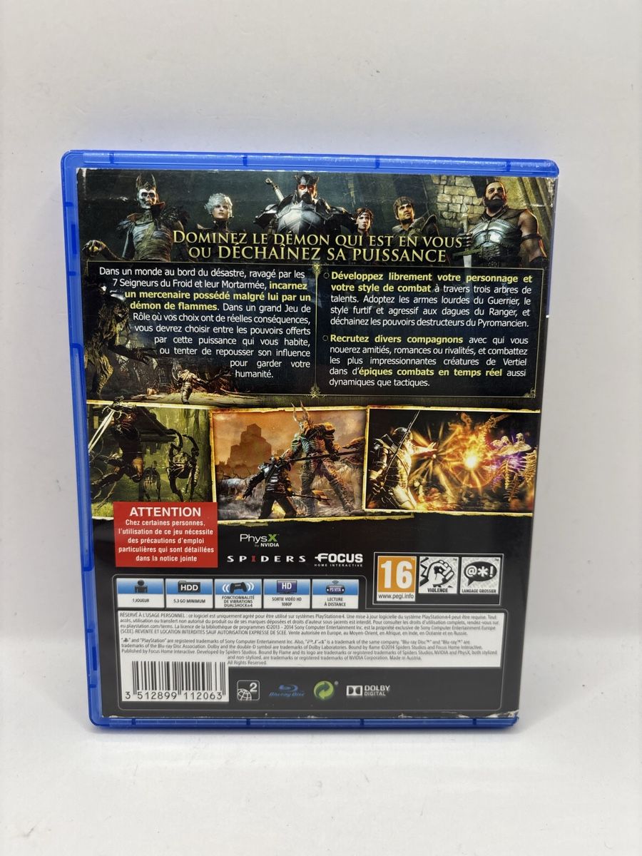 Giochi: Bound by Flame PS4 – Usato da Genève venduto da sho_67qj 1
