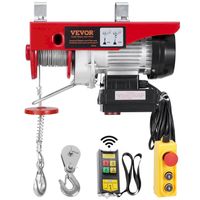 VEVOR Elektrische Seilwinde 200kg