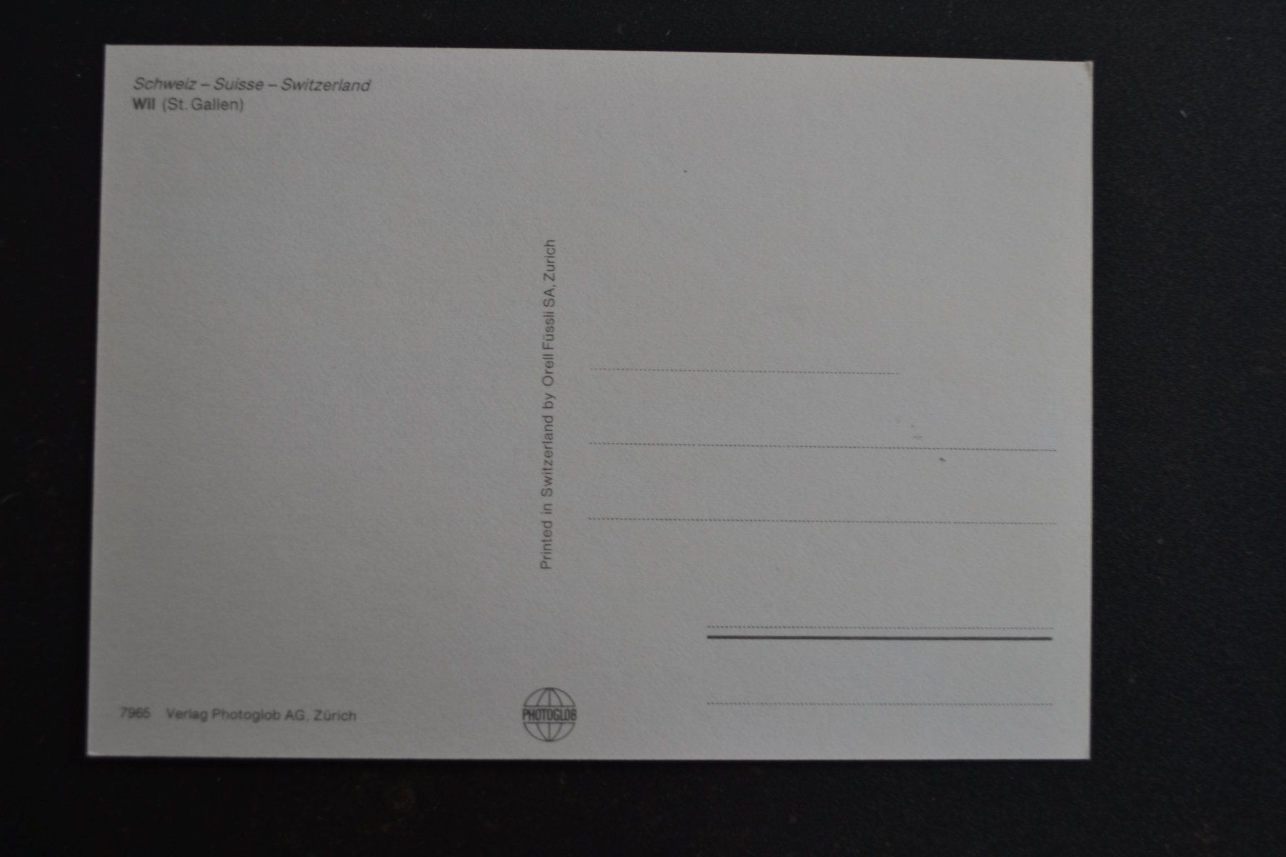 Cartoline postali: AK Wil SG – Usato da Beinwil am See venduto da kajak55 1