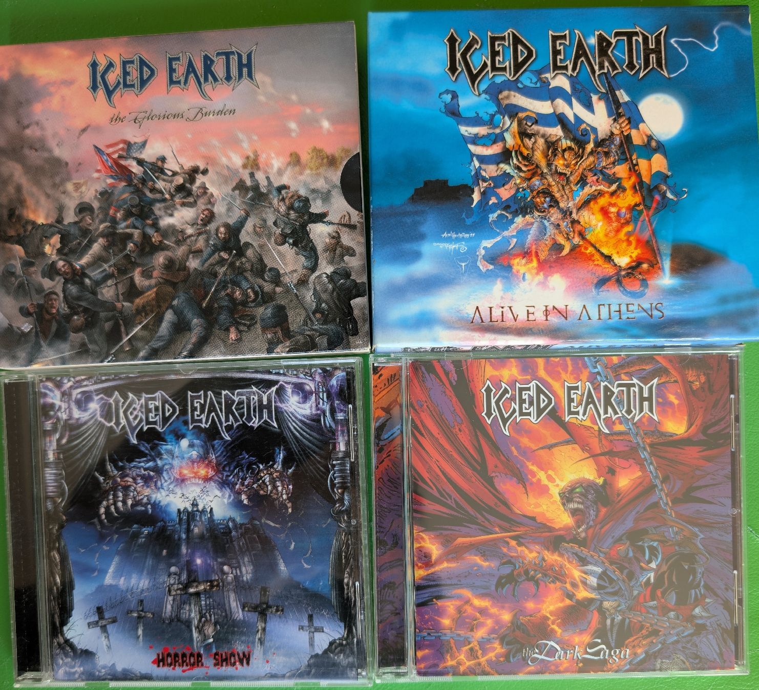 CD: Iced Earth CD-Sammlung – Usato da Bern venduto da rabbit01 2