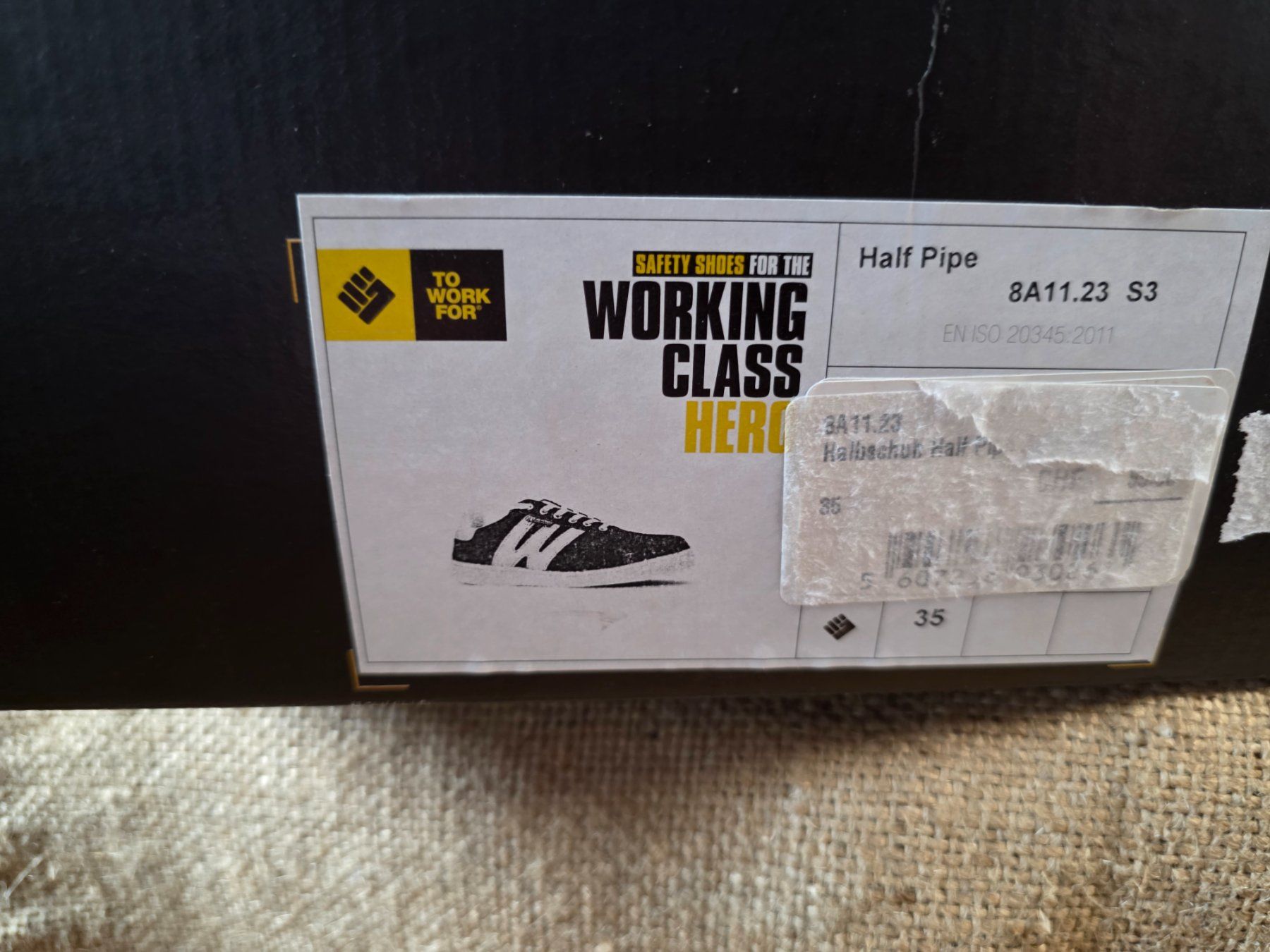 Herrenschuhe: NEU: Sicherheits Schuhe Working Class Half Pipe Gr. 35 – Neu und originalverpackt aus Walterswil BE von Lonitti 7