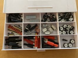 Diverse el. Bauteile die meisten neu