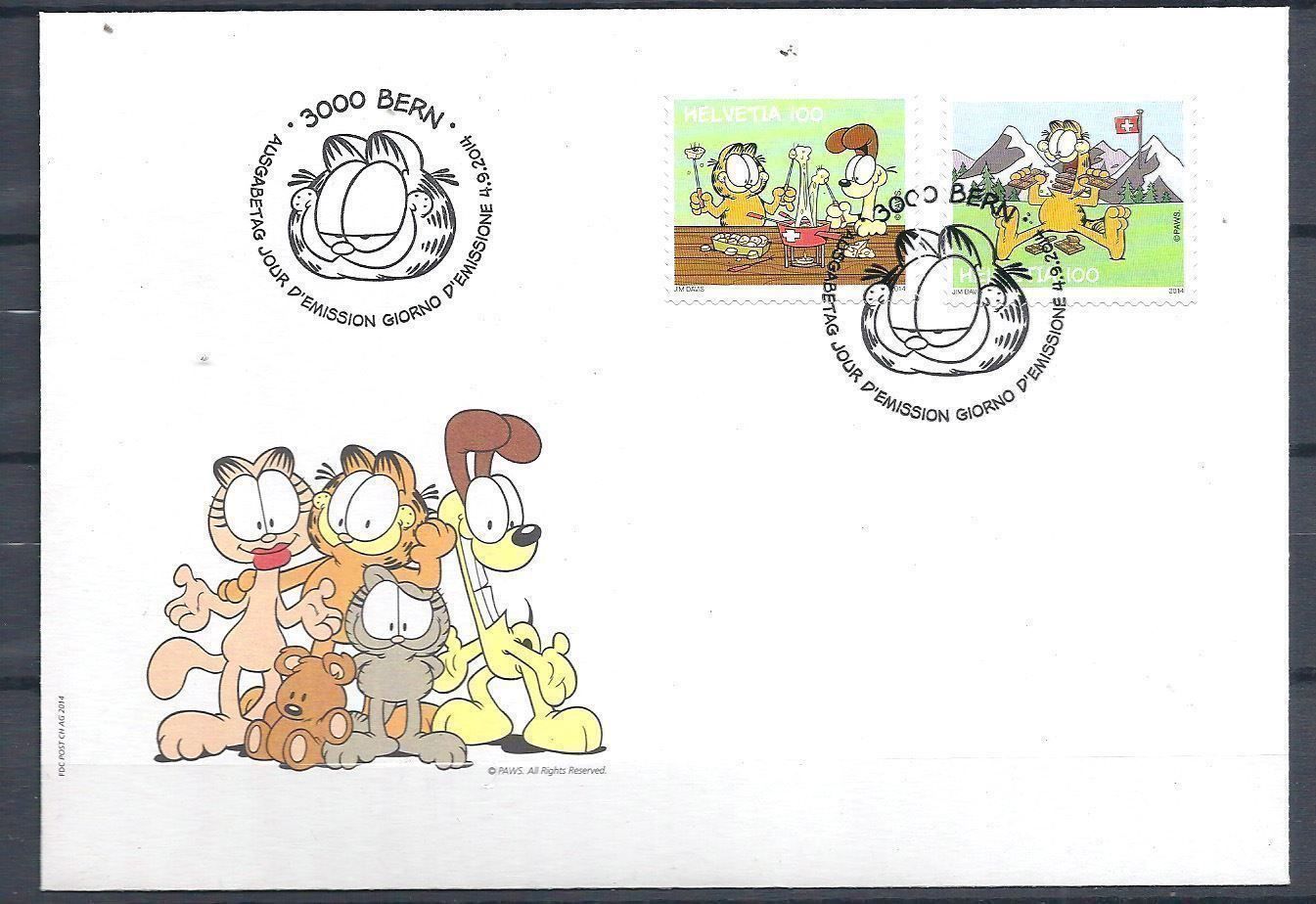 Tutti i francobolli: F1518 - FDC Garfield – Usato da Trélex venduto da Phil_Albert