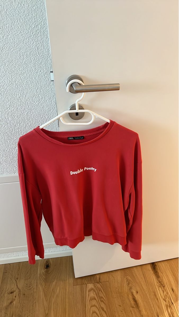 Zara Maglioni & Felpe: Roter Zara Pulli, Grösse S – Usato da Feldbrunnen venduto da soon-nam