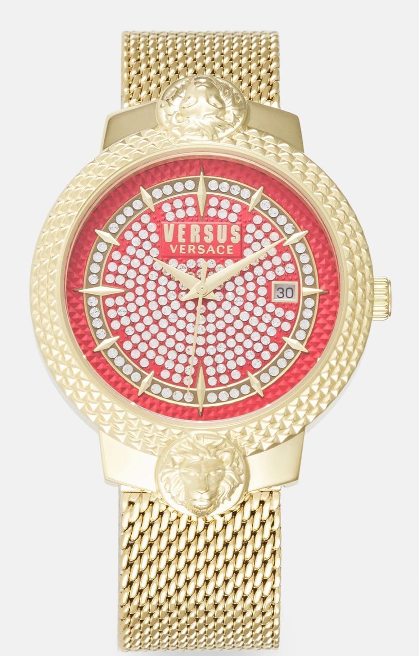 Versace Orologi: Versus Versace MOUFFETARD, rot – Nuovo e nell'imballaggio originale da Oberaach venduto da Dandy2021