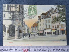 BASEL 1907 FREIESTRASSE  AK-BS