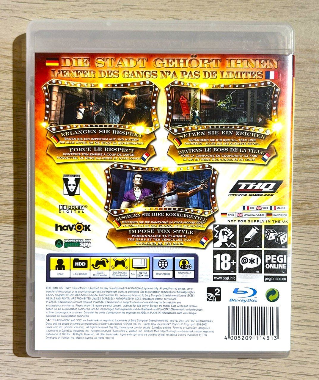 Sony Spiele: Saints Row 2 PS3 – Gebraucht aus St. Gallen von Alpine.Arcade 1