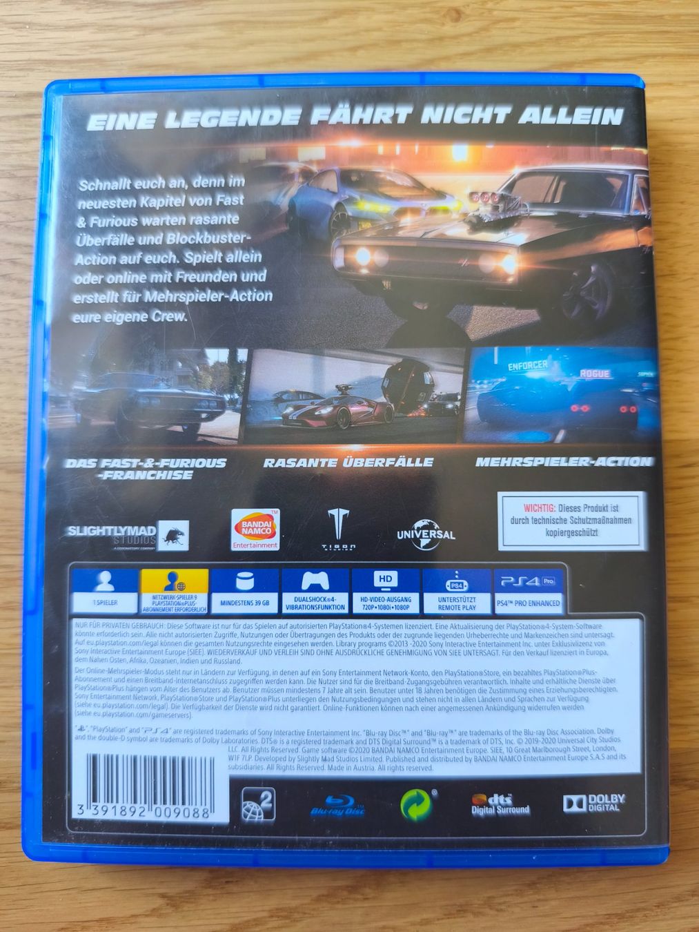 Sony Giochi: PS4 - Fast & Furious Crossroads - DE – Usato da Bern venduto da evander75 1