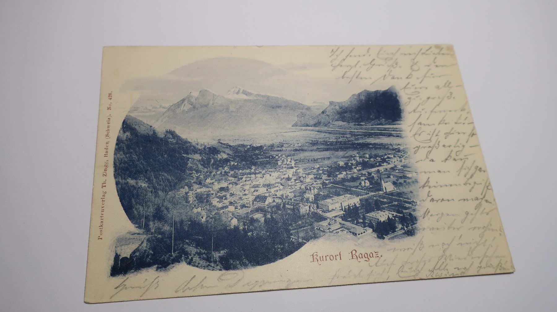 Cartoline postali: Kurort Ragaz  1899 – Usato da Cormoret venduto da Pascalll2001 1