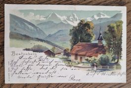 Beatenberg 1899,  Stempel: Riva St. Saphorin, z. Rosa Bieri