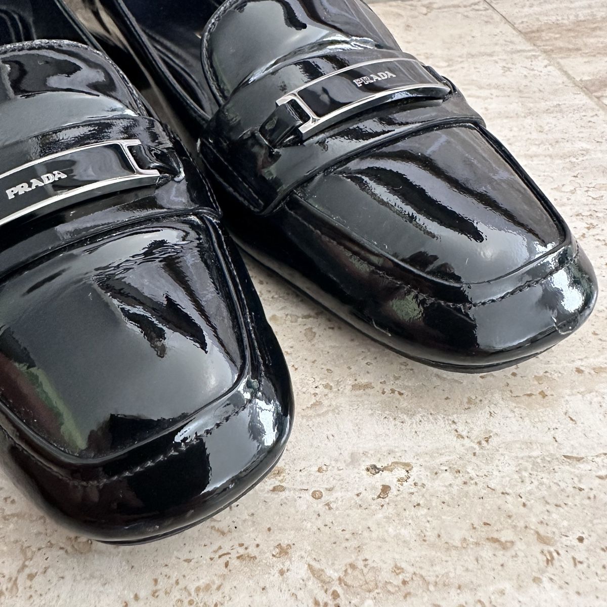 Prada Damenschuhe: PRADA Loafer Lack black Gr. 37.5 – Neu (gemäss Beschreibung) aus Liestal von bro_sh5v 6