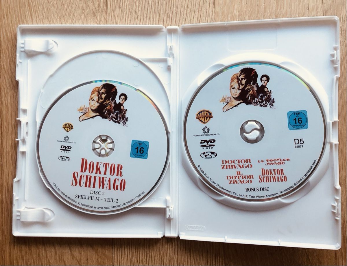 Alle DVDs: Ben Hur und Doktor Schiwago, 2 DVDs – Gebraucht aus St. Gallen von Allegra_blue 3