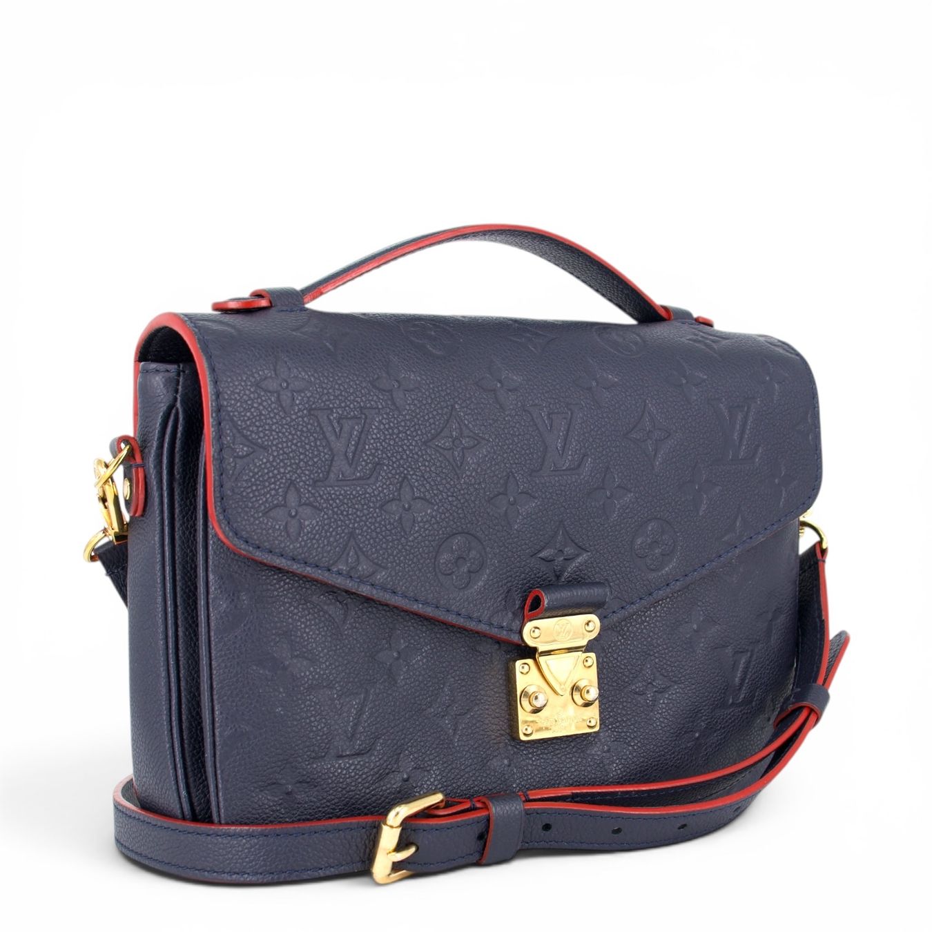 Louis Vuitton Borse da donna: Louis Vuitton Pochette Métis empreinte blau – Usato da Binningen venduto da Designerlabels 2