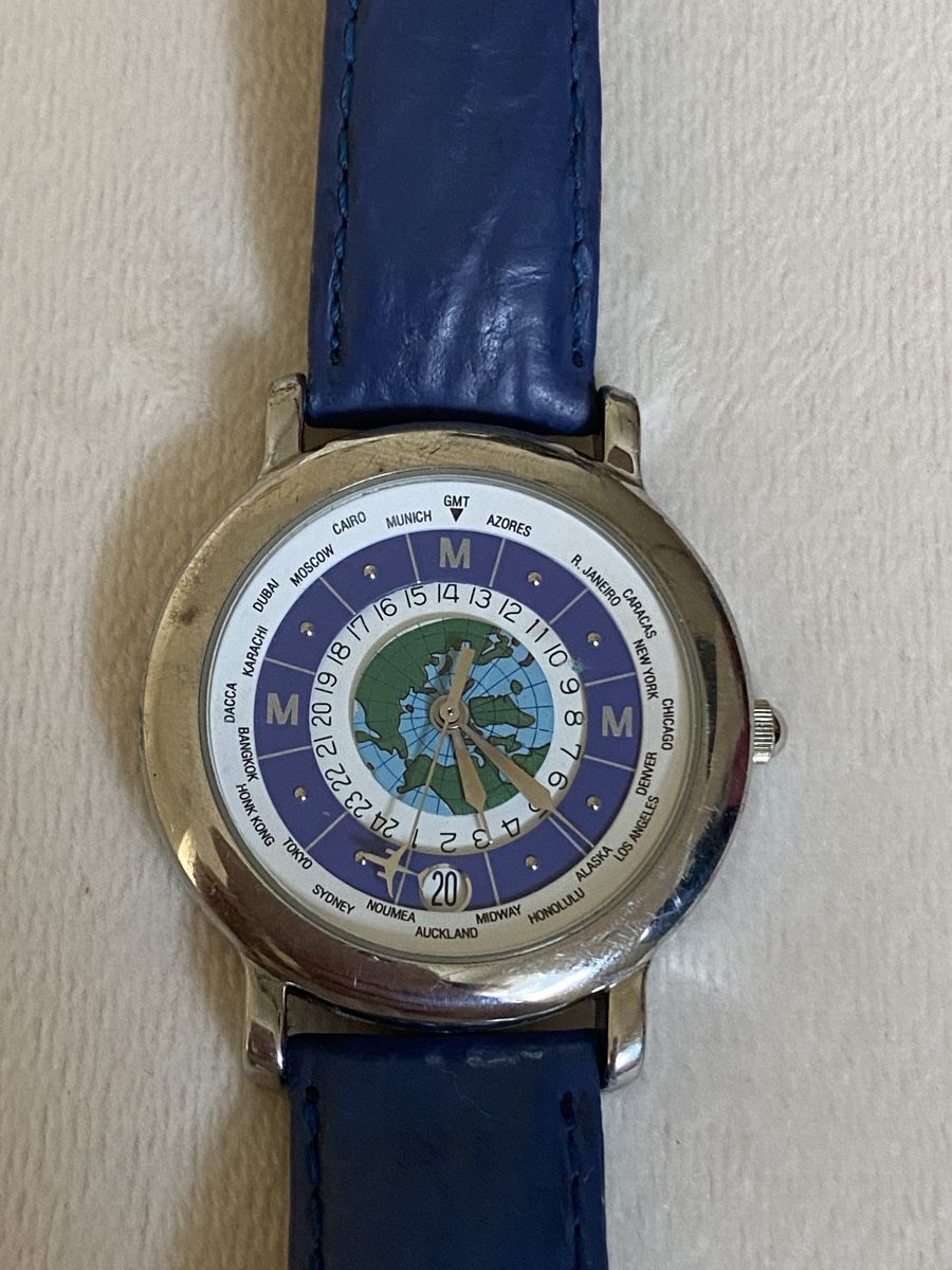 Uhren: Armbanduhr Weltzeit – Gebraucht aus Bassersdorf von jeh99 1