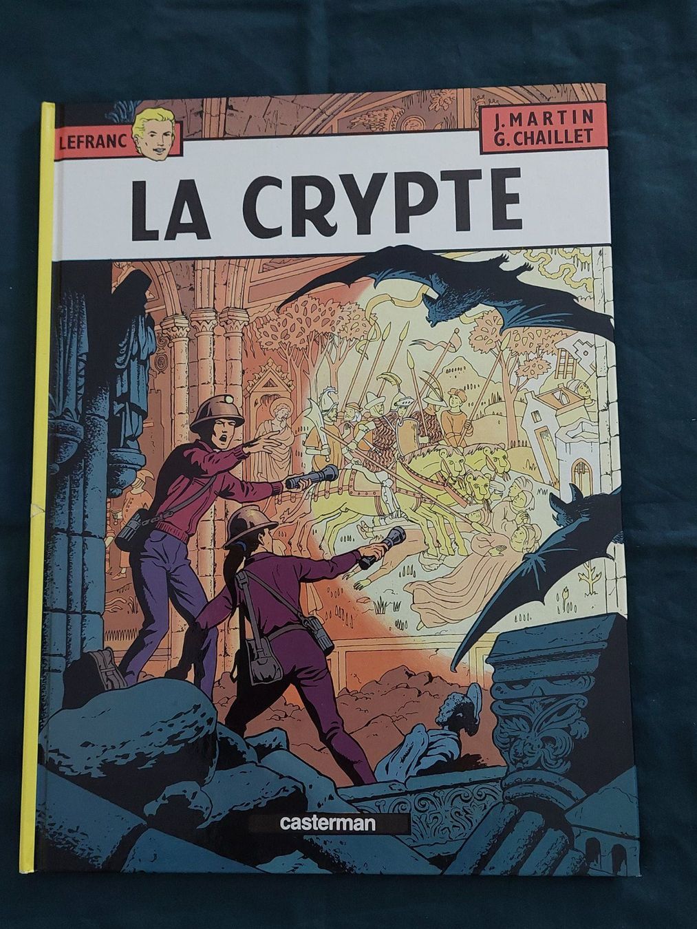 Fumetti: Lefranc "La Crypte" Ed. 1989 TBE+ – Usato da Genève venduto da Blu_BD