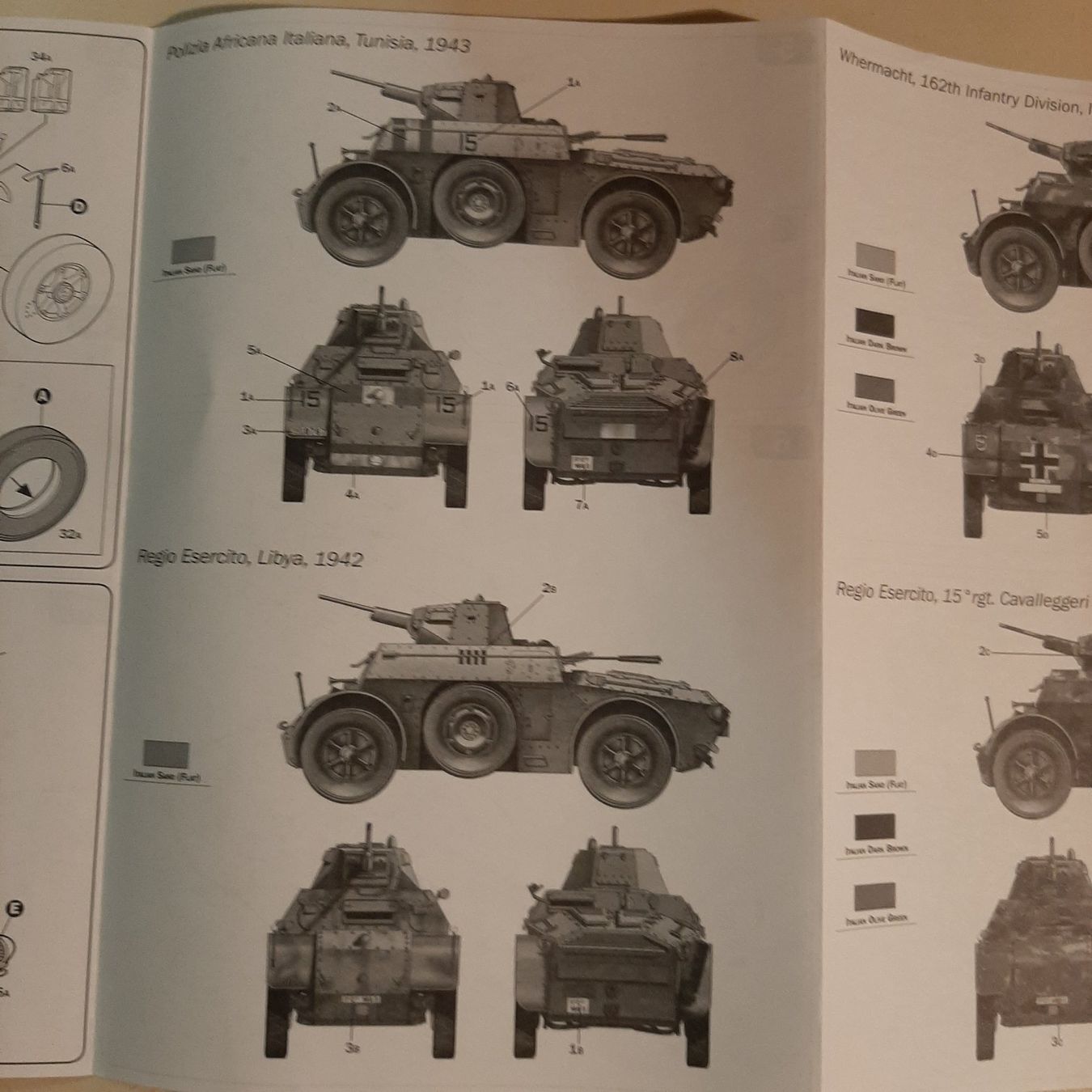 Italeri Kit di modellismo & Modellini statici: 793 ... Autoblinda AB 41 ... Italeri 7051 – Usato da Bonstetten venduto da Benibanny59 2
