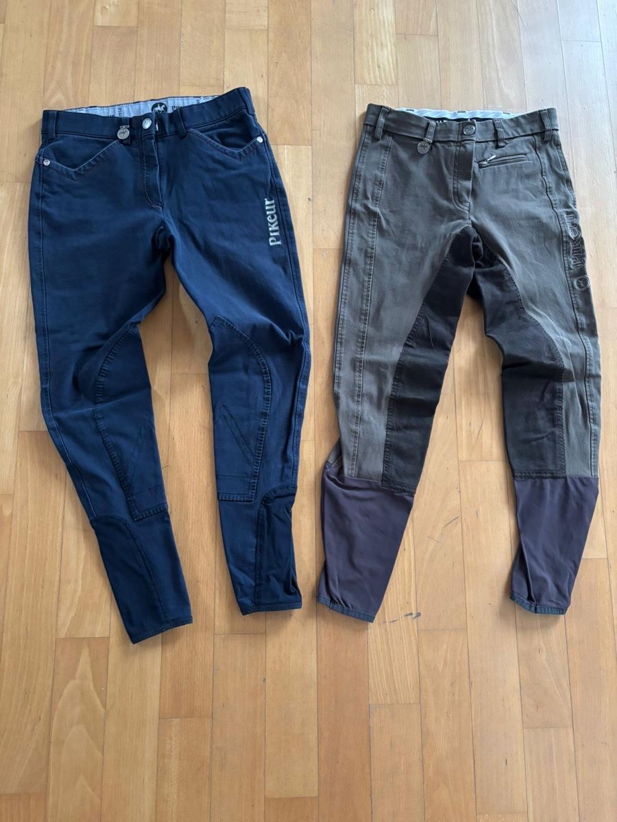 Pikeur Pantaloni: Pikeur Reithose, Gr. ca. 164. Top Zustand – Nuovo (secondo la descrizione) da Küttigen venduto da Schnitzelhoschi