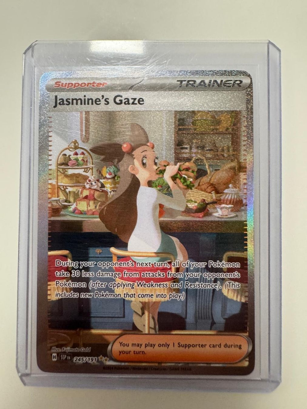 Pokémon Carte collezionabili: Jasmine's Gaze | SIR | SSP 245/191 | EN – Usato da Spreitenbach venduto da Snacky96