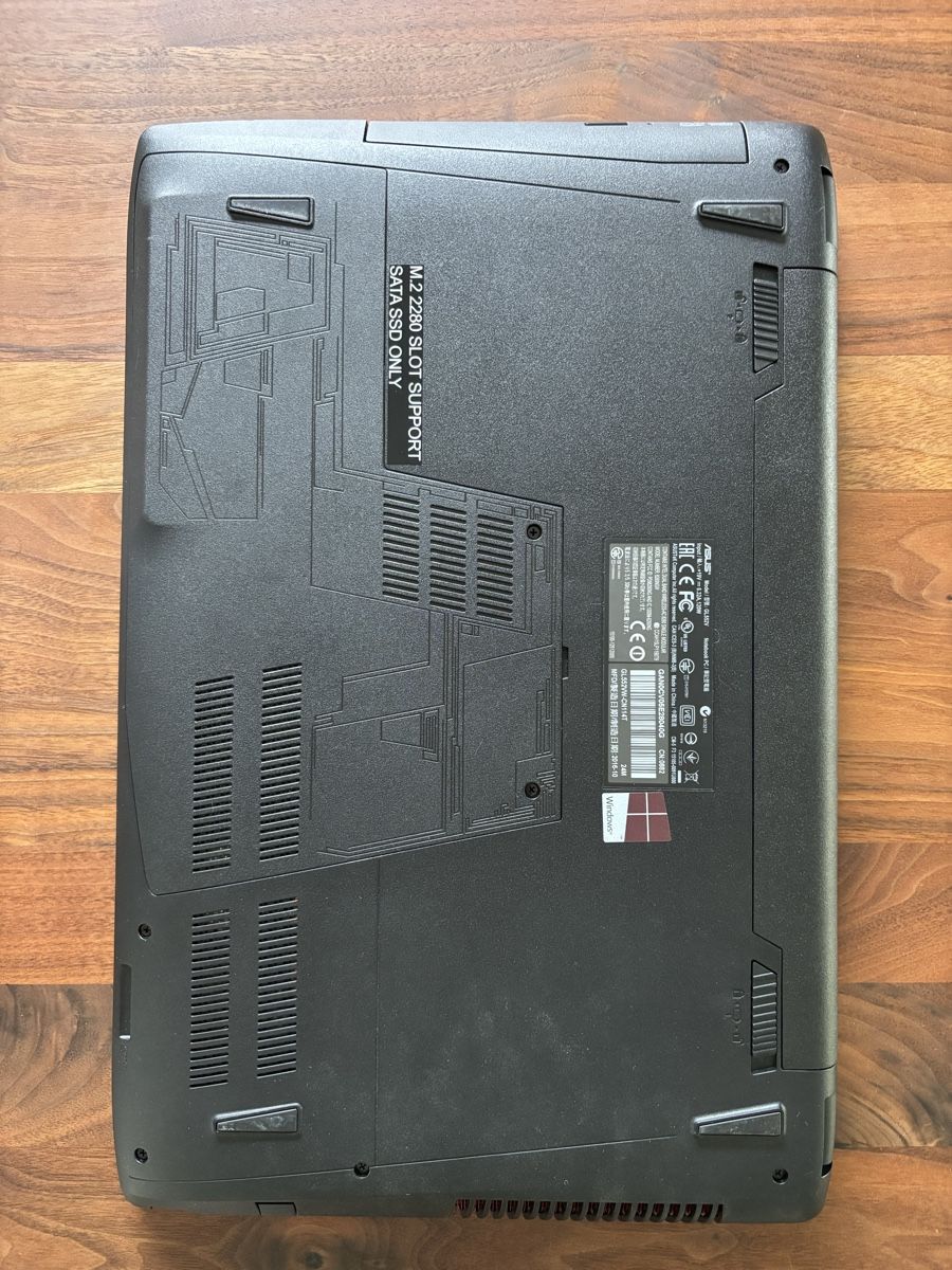 Asus Notebook: ASUS ROG Gaming Laptop GL552V – Usato da Küttigen venduto da tmh_2vpc 4