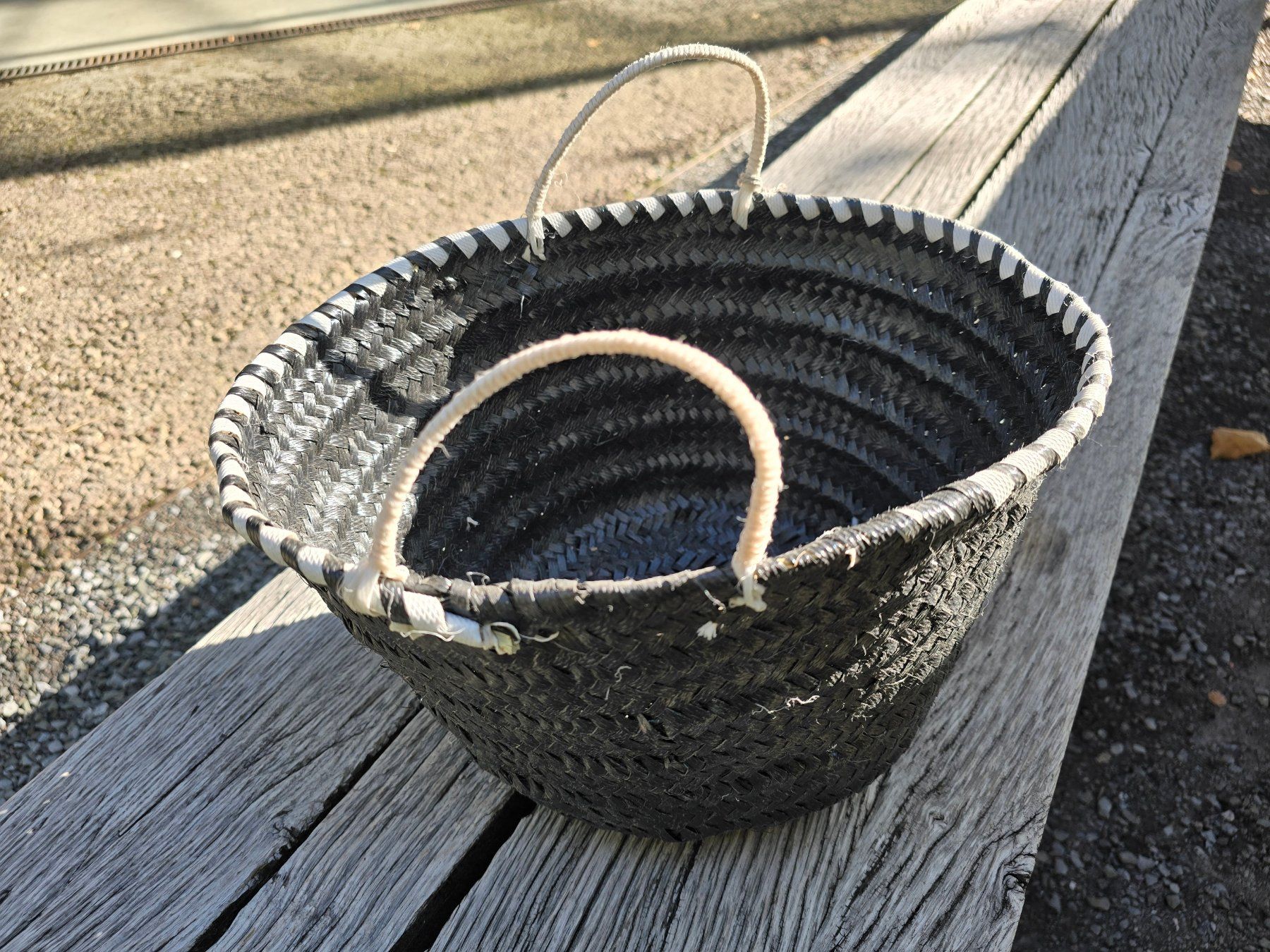 Sonstiges für Haushalt & Wohnen: Korb: recycelt (S) schwarz – Neu (gemäss Beschreibung) aus Romanshorn von Rachacha 4