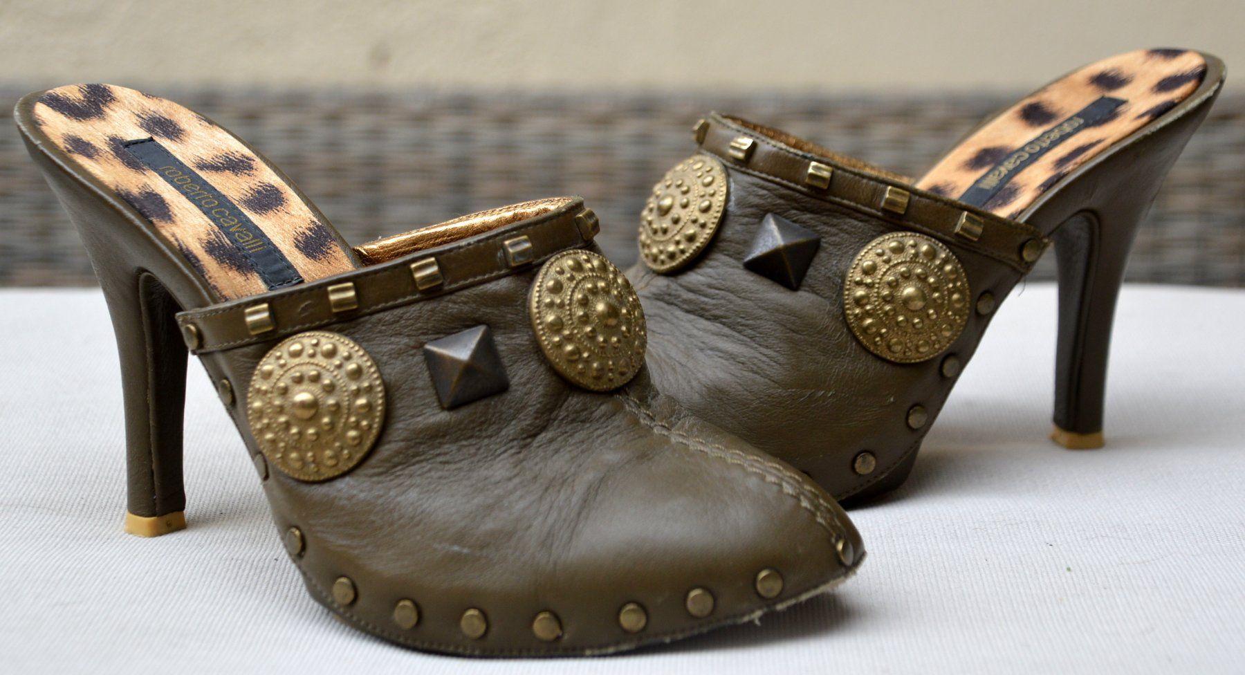 Roberto Cavalli Scarpe da donna: Sabots Roberto Cavalli  .37 Schuhe Mules – Usato da Collonges venduto da Auganien 4