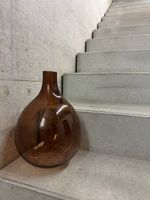 Amber glass bottle balloon vase 🤎 Glasflasche Ballonvase