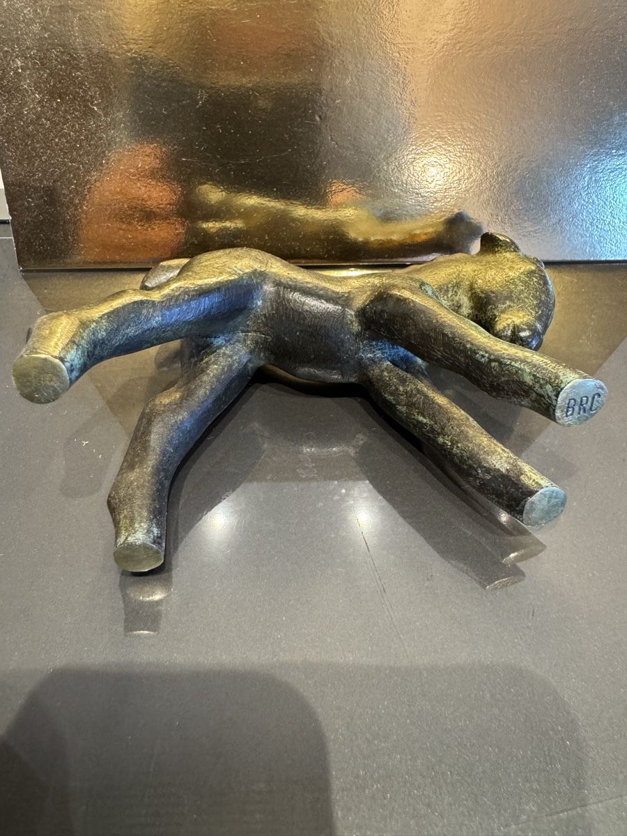Skulpturen & Statuen: Bronze Bronce Pferd signiert mit BRC – Gebraucht aus siebnen von minte 2