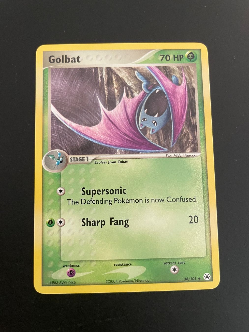 Pokémon Sammelbilder & Trading cards: Golbat 36/101 EX Hidden Legends – Gebraucht aus Zürich von pokemon_cards