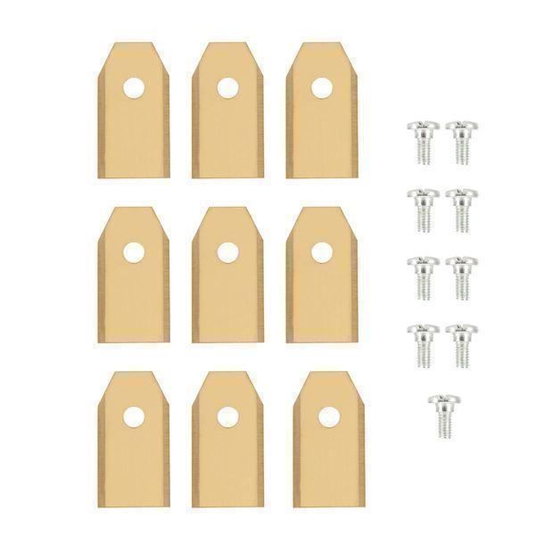 Tagliaerba: Rasenmaeher Titan Messer Klingen 9pcs – Nuovo (secondo la descrizione) da Thun venduto da nuonuo 3