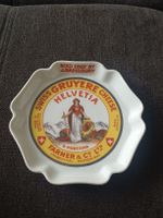 Vintage Langenthal Porzellan Gruyère Käse Werbung – Helvetia