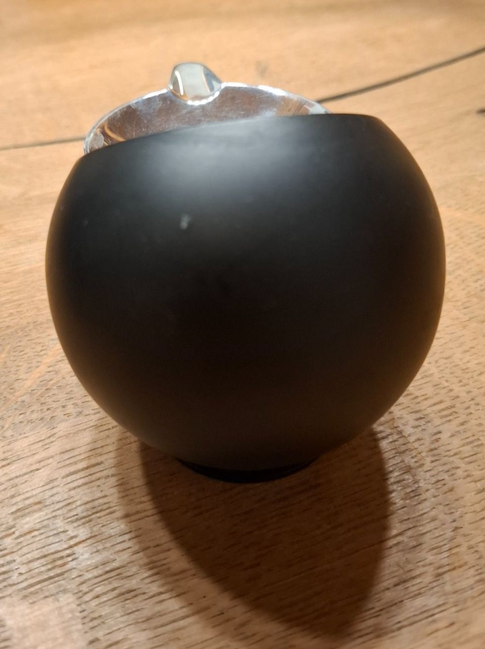 Portacenere: Space Age Quist Kugelascher / Aschenbecher in schwarz/silber – Usato da Schlieren venduto da Norauro 9